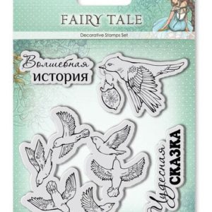 Набор акриловых штампов Сказка про фей ” Волшебная история “, 4 шт, 10 х10 см (Scrapberry’s)