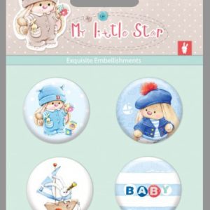 Набор металлических фишек № 2 Зайка Ми Малыши ScrapBerry’s