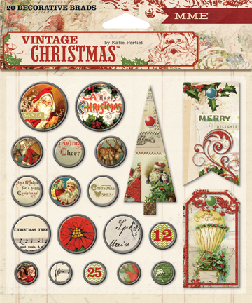 Брадсы My Mind's Eye Vintage Christmas