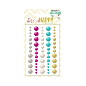 Эмалевые капли My Mind’s Eye – Record It – Here Is Happy, 60 штук.