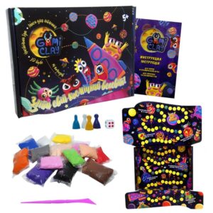 Настольная игра с массой для лепки “Gumi Clay” (рус) Strateg (71805)