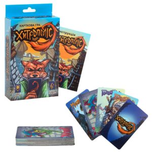 Карточная игра Хитрополис, укр Strateg (30659)