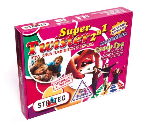 Настольная игра "Супер Твипстер" Strateg (386)