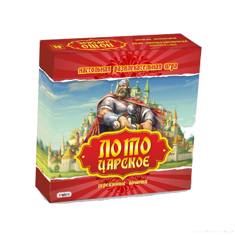 Деревянное лото "Царское" (рус) Strateg (342)