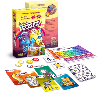 Настольная игра ХимТим: таблица Менделеева