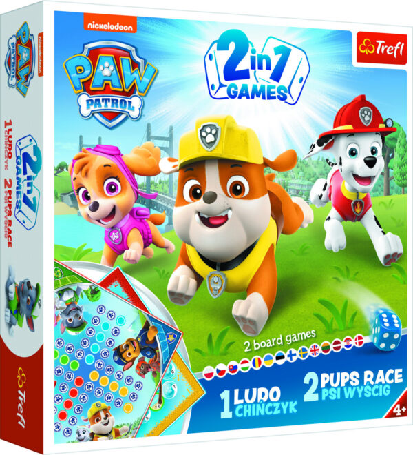 Лудо 2 в 1. Щенячий патруль (Ludo 2 in 1: Paw Patrol)