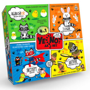 Карточная игра “YENOT ДаНетки” 4в1 рус YEN-02-01