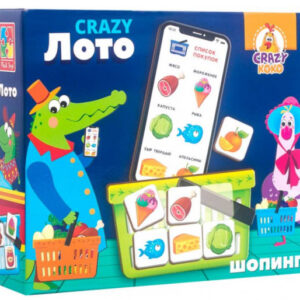 Игра настольная “Crazy Лото” VT8055 Рус.