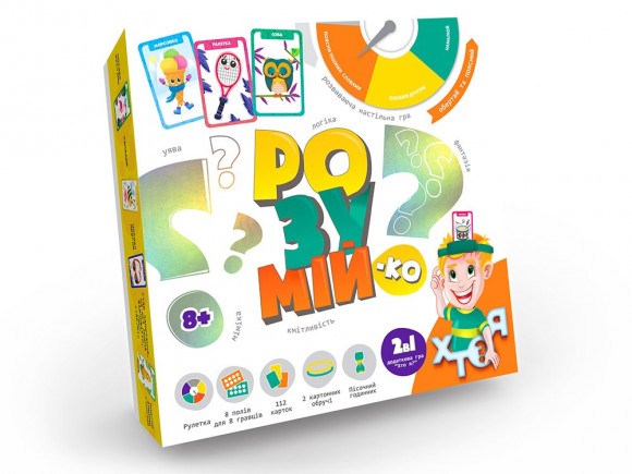 Развивающая настольная игра "Розумій-ка" укр. GRZ-01-01U