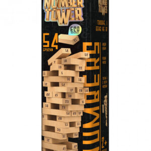 Развивающая настольная игра “NUMBER TOWER” рус. NT-01