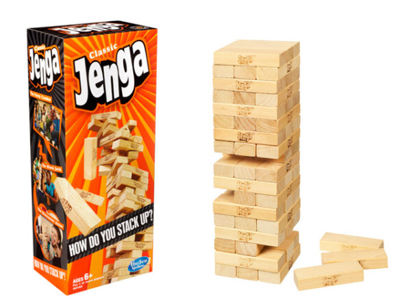 Настольная игра Дженга от Hasbro (Джанга, Jenga)