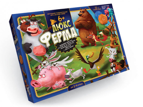 Игра настольная БОЛ "Ферма ЛЮКС" 6372