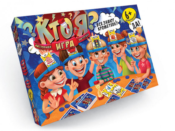 Игра настольная БОЛ "КТО Я?" рус 7498DT