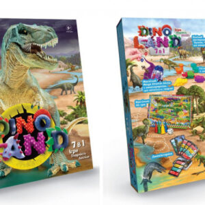 Набор креативного творчества “Dino Land 7 в 1” укр. DL-01-01U