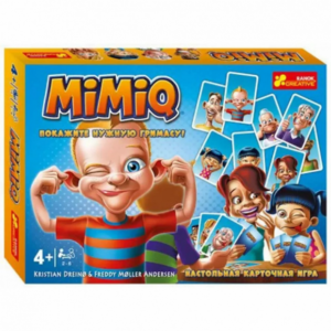 Настольная игра “MiMiQ” (укр) Ранок 19120055 Настільна карткова гра.Mimiq (У) 19120055