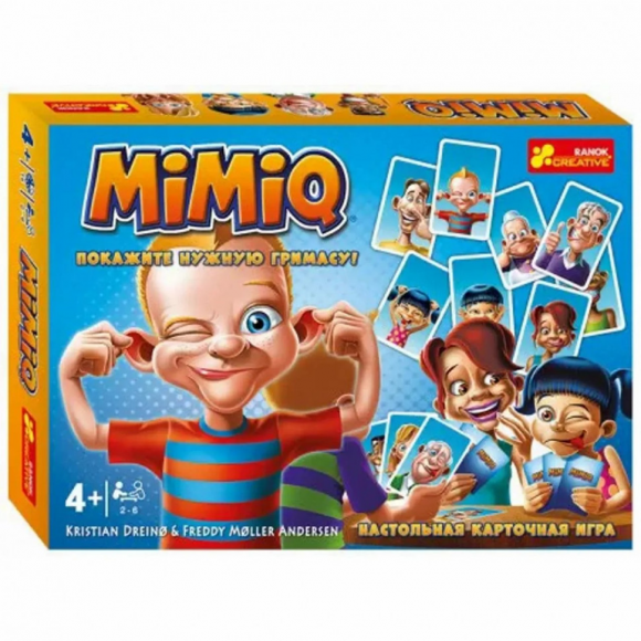 Настольная игра "MiMiQ" (укр) Ранок 19120055 Настільна карткова гра.Mimiq (У) 19120055