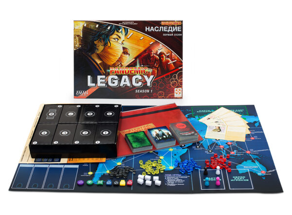Пандемия: Наследие. Сезон 1 (красная) (Pandemic Legacy: Season 1, red)