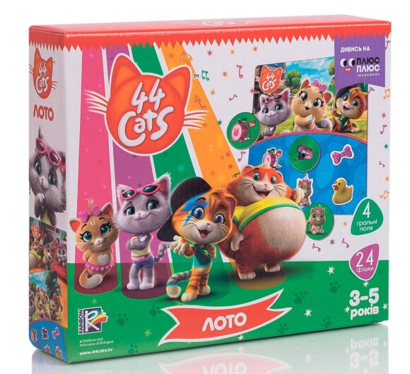 Игра настольная "Лото. 44 Cats" VT8055-13 (укр)