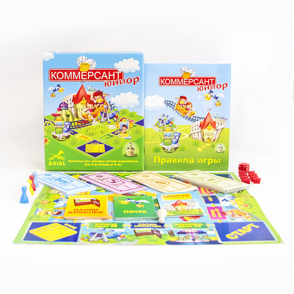 Настольная игра Arial Коммерсант-юниор 911043