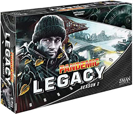 Пандемия: Наследие. Сезон 2 (черная) (Pandemic Legacy: Season 2, black)