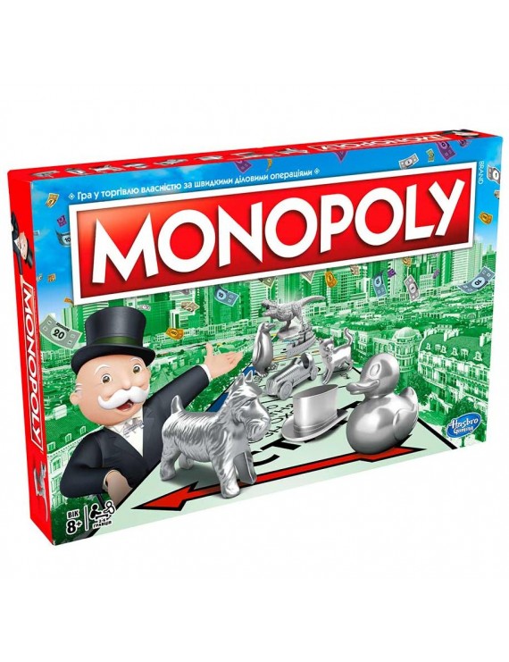 Классическая Монополия. Обновленная версия (Monopoly) (укр.)