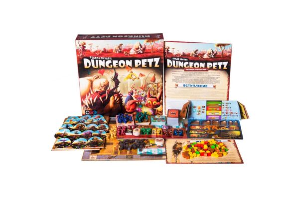 Питомцы Подземелий (Dungeon Petz) (с рус. правилами в коробке)