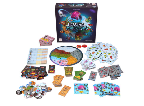 Настольная игра Планета Монстров (Big Monster)