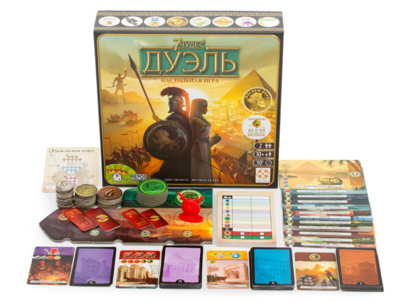 7 Чудес: Дуэль (7 Wonders: Duel) (рус.)