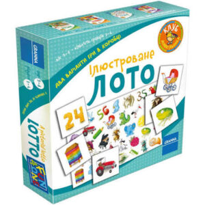 Настольная игра Granna Иллюстрированное лото (82517) (Ілюстроване лото)