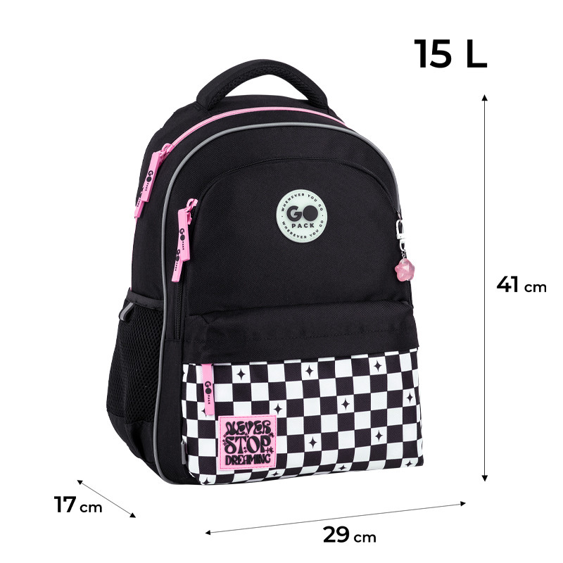 Рюкзак GoPack Education GO26-182M-2 Dreammaking + олівці Kite 18кол. - Зображення 3