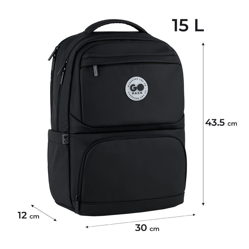 Рюкзак GoPack Teens GO26-150L + олівці Kite 18кол. - Зображення 3