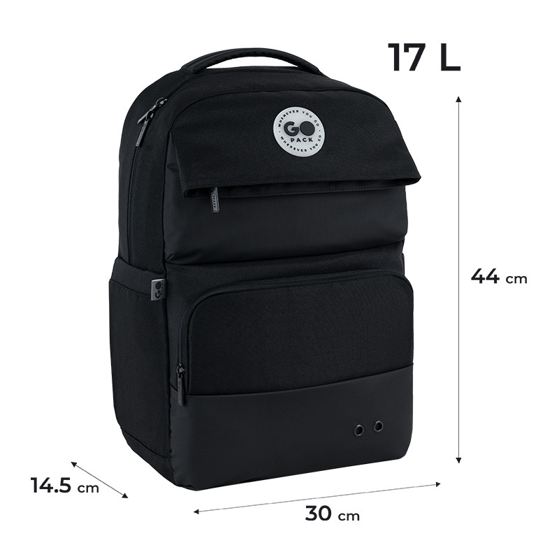 Рюкзак GoPack Education Teens GO26-187L + олівці Kite 18кол. - Зображення 3