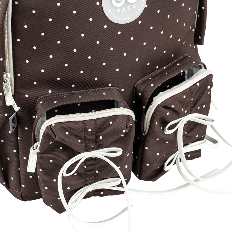 Рюкзак GoPack Education Teens GO26-130L-2 коричневий + олівці Kite 18кол. - Зображення 9