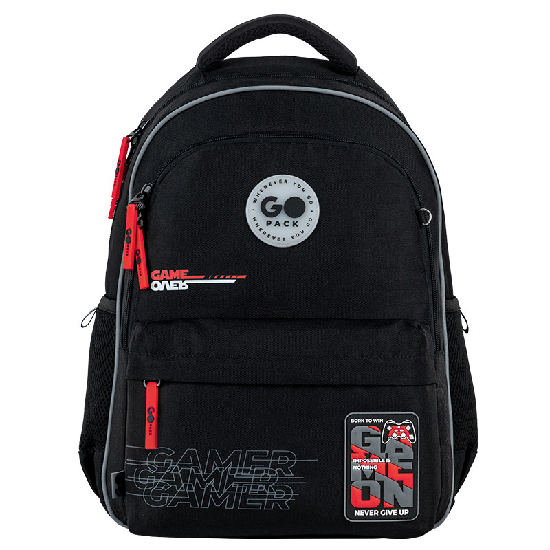 Рюкзак GoPack Education GO26-182M-5 Born To Win + олівці Kite 18кол. - Зображення 4