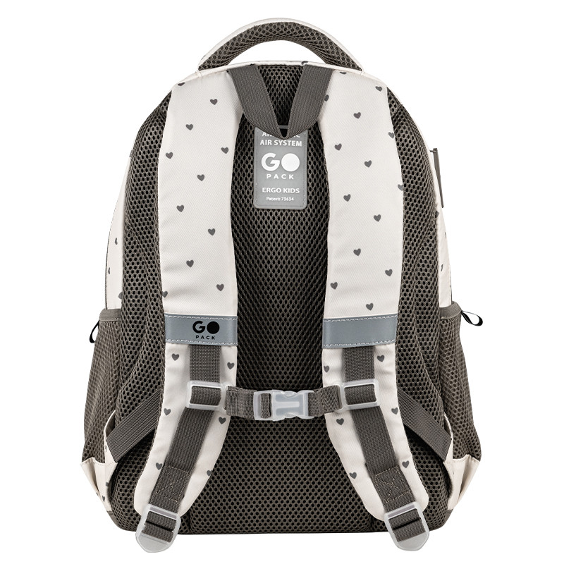 Рюкзак GoPack Education GO26-182M-3 Beige Polka Dots + олівці Kite 18кол. - Зображення 5