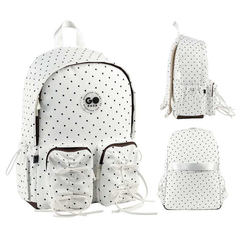 Рюкзак GoPack Education Teens GO26-130L-1 молочний + олівці Kite 18кол. - Зображення 2