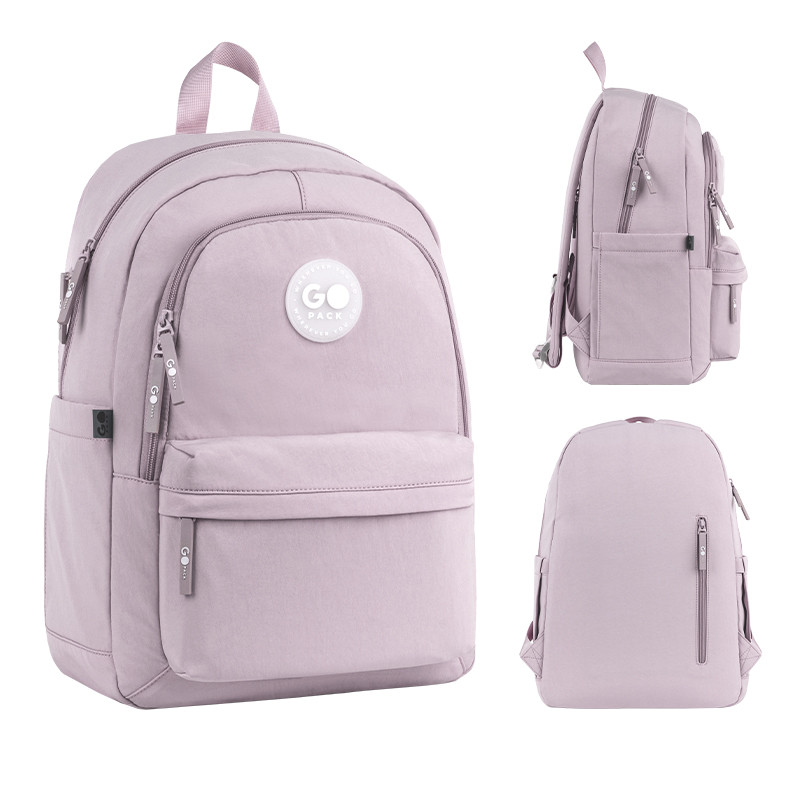 Рюкзак GoPack Education Teens GO26-141L-2 пудровий + олівці Kite 18кол. - Зображення 2
