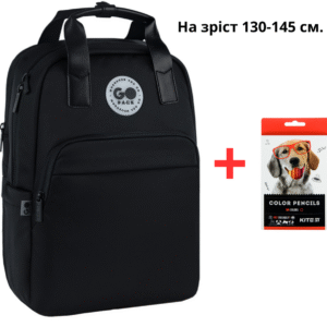 Рюкзак GoPack Teens GO26-122M-1 + олівці Kite 18кол.