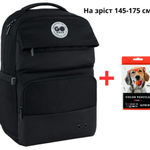 Рюкзак GoPack Education Teens GO26-187L + олівці Kite 18кол.