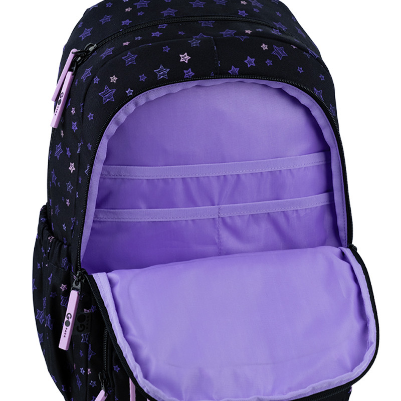 Рюкзак GoPack Education GO26-120M-1 Stars + олівці Kite 18кол. - Зображення 9