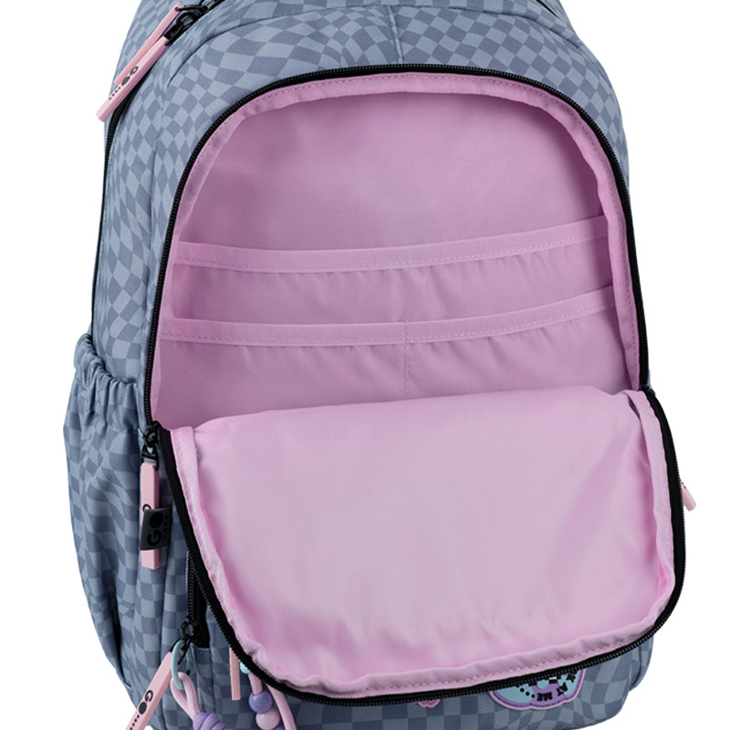 Рюкзак GoPack Education GO26-120M-2 Pixel Mood + олівці Kite 18кол. - Зображення 9