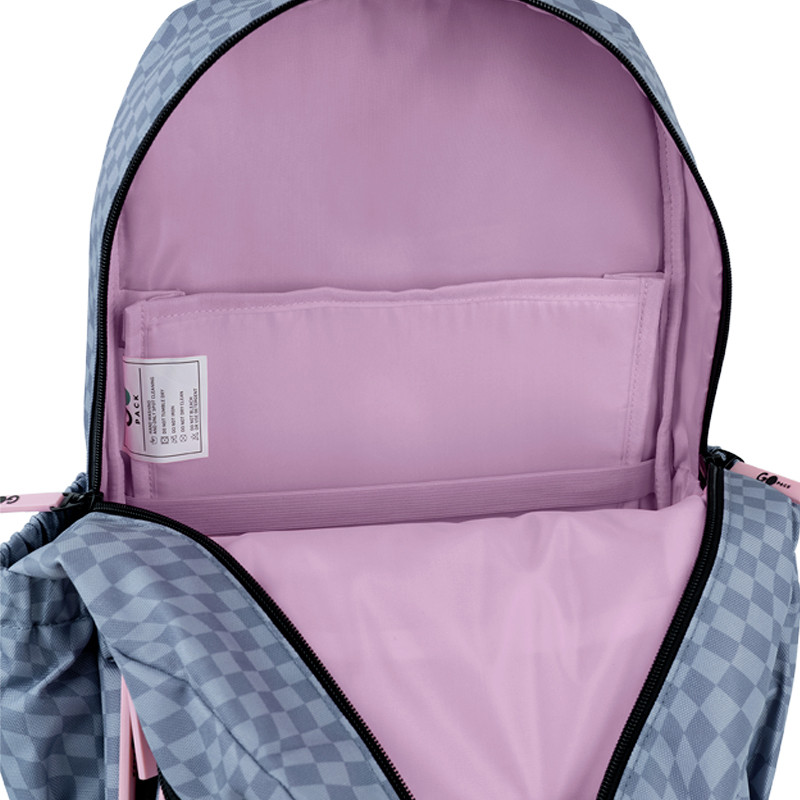 Рюкзак GoPack Education GO26-120M-2 Pixel Mood + олівці Kite 18кол. - Зображення 10