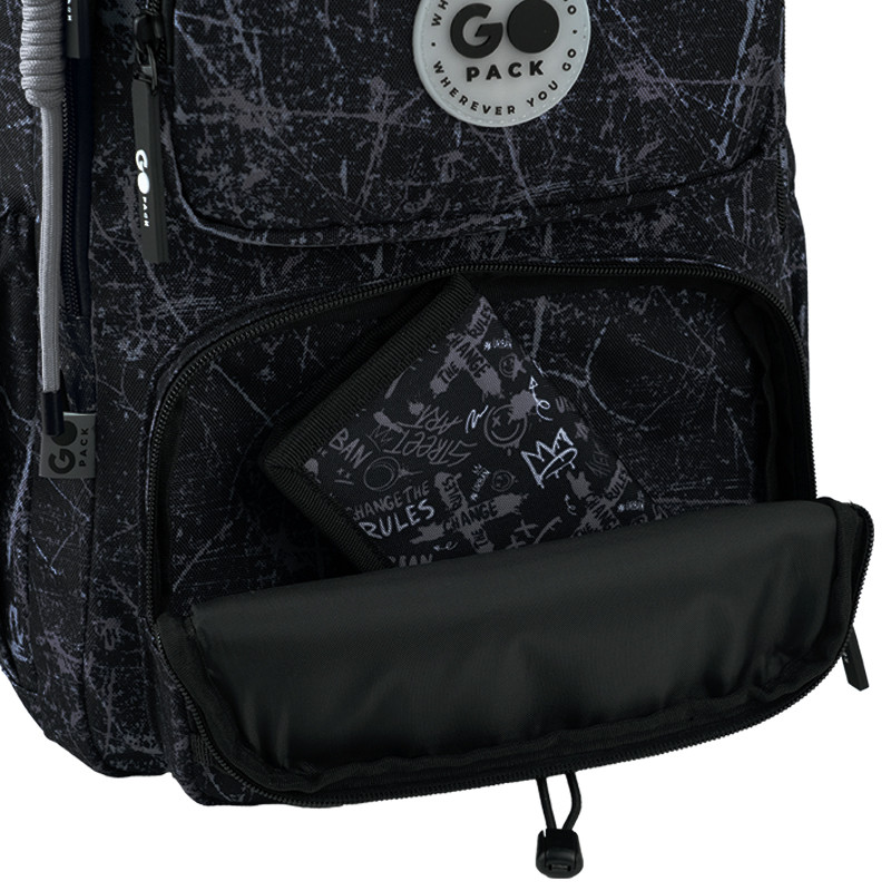 Рюкзак GoPack Education GO26-120M-3 Shadow + олівці Kite 18кол. - Зображення 8
