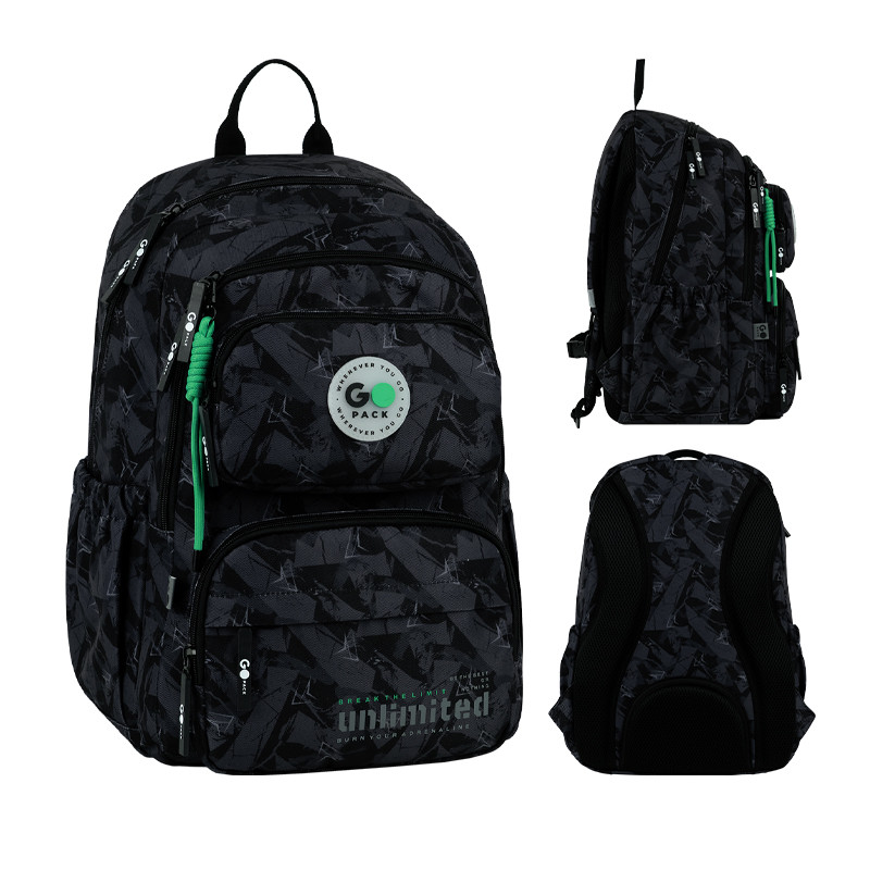 Рюкзак GoPack Education GO26-120M-4 Unlimited + олівці Kite 18кол. - Зображення 2