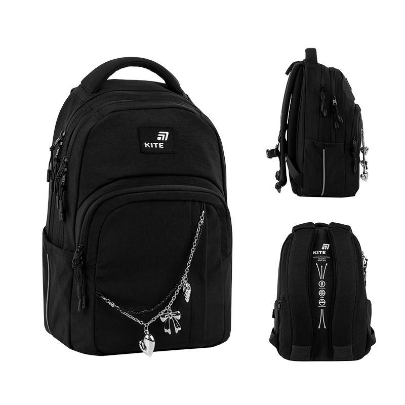 Рюкзак Kite Education teens K26-2578M-1 Black&Charm - Зображення 2