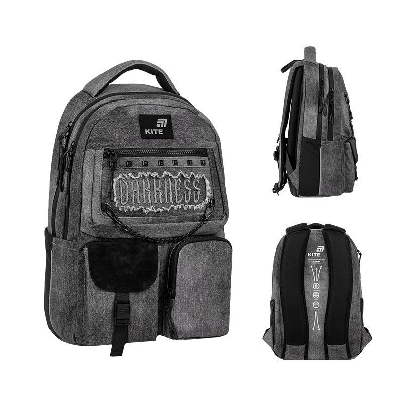 Рюкзак Kite Education teens K26-2587M-5 Darkness - Зображення 2