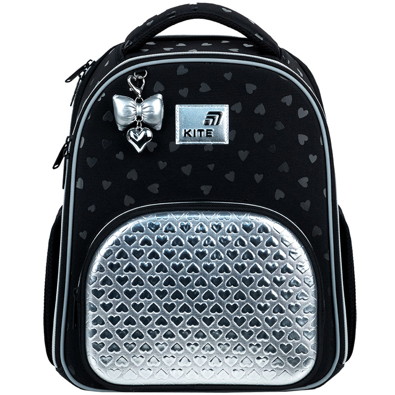 Рюкзак Kite Education каркасний K26-556M-2 Black&Silver - Зображення 3