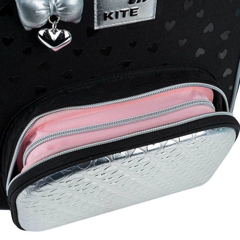 Рюкзак Kite Education каркасний K26-556M-2 Black&Silver - Зображення 8