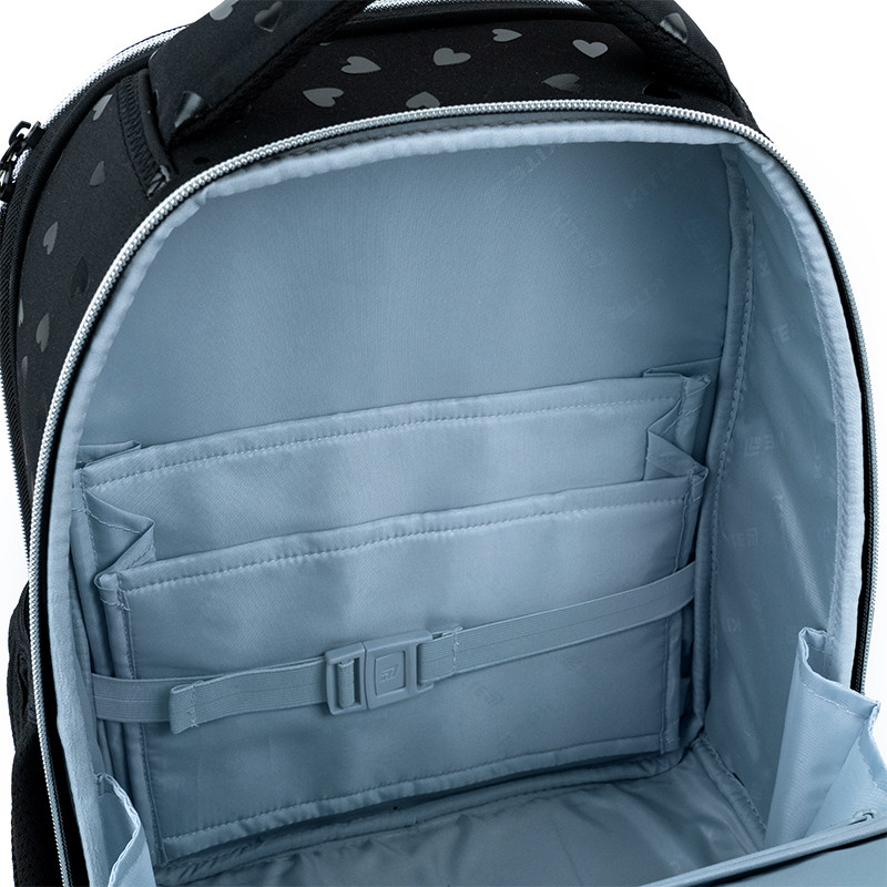 Рюкзак Kite Education каркасний K26-556M-2 Black&Silver - Зображення 9