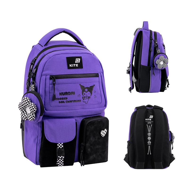 Рюкзак Kite Education teens HK26-2587M-1 Kuromi - Зображення 2